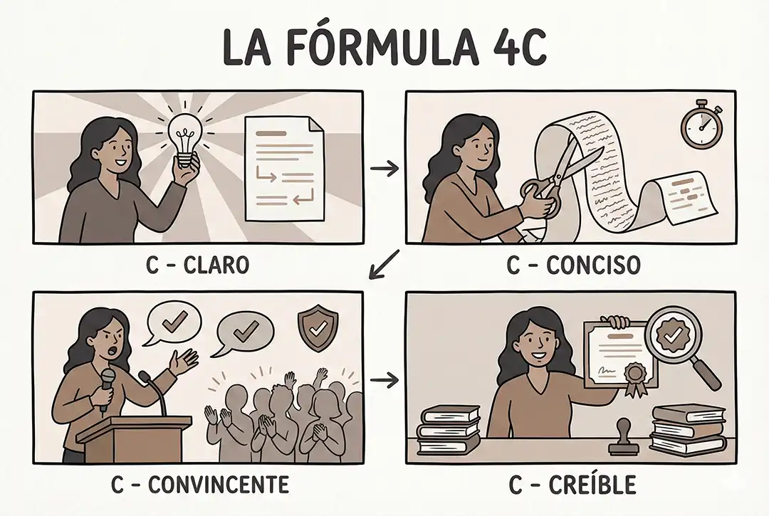 Fórmula 4C de copywriting