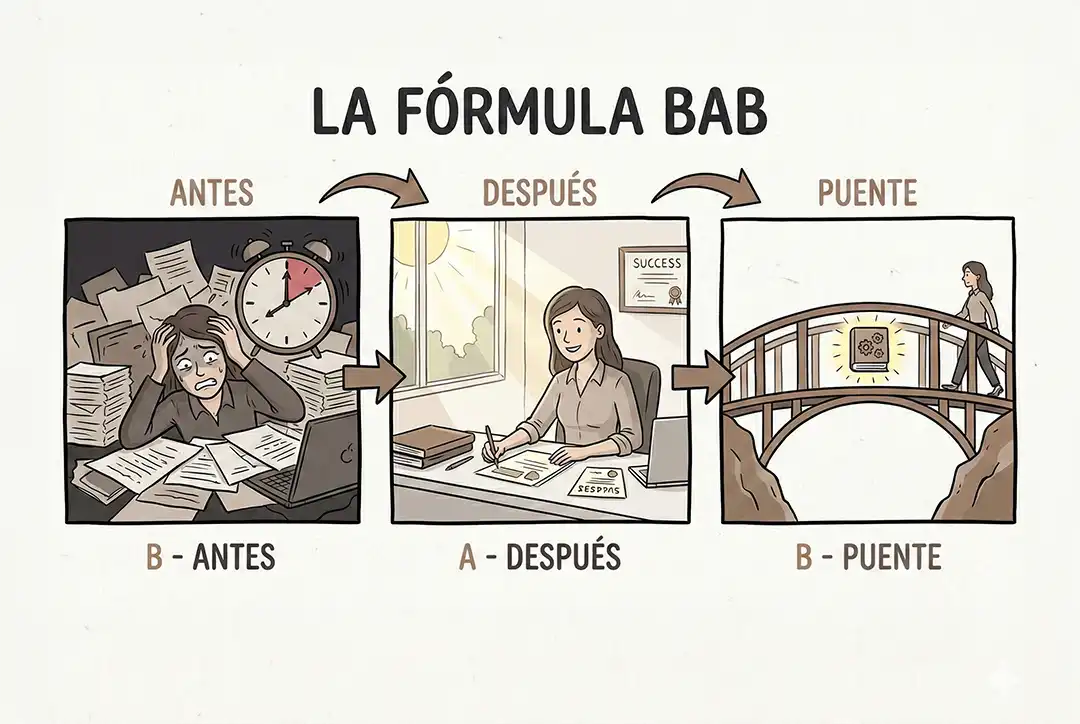 Fórmula BAB de copywriting