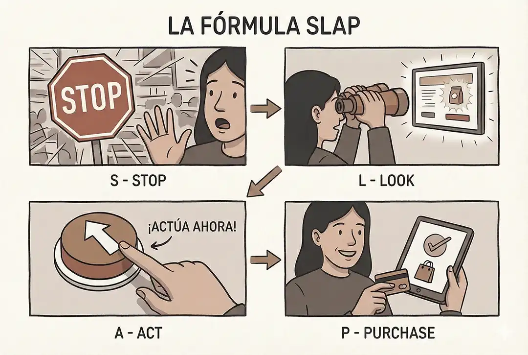 Fórmula SLAP de copywriting